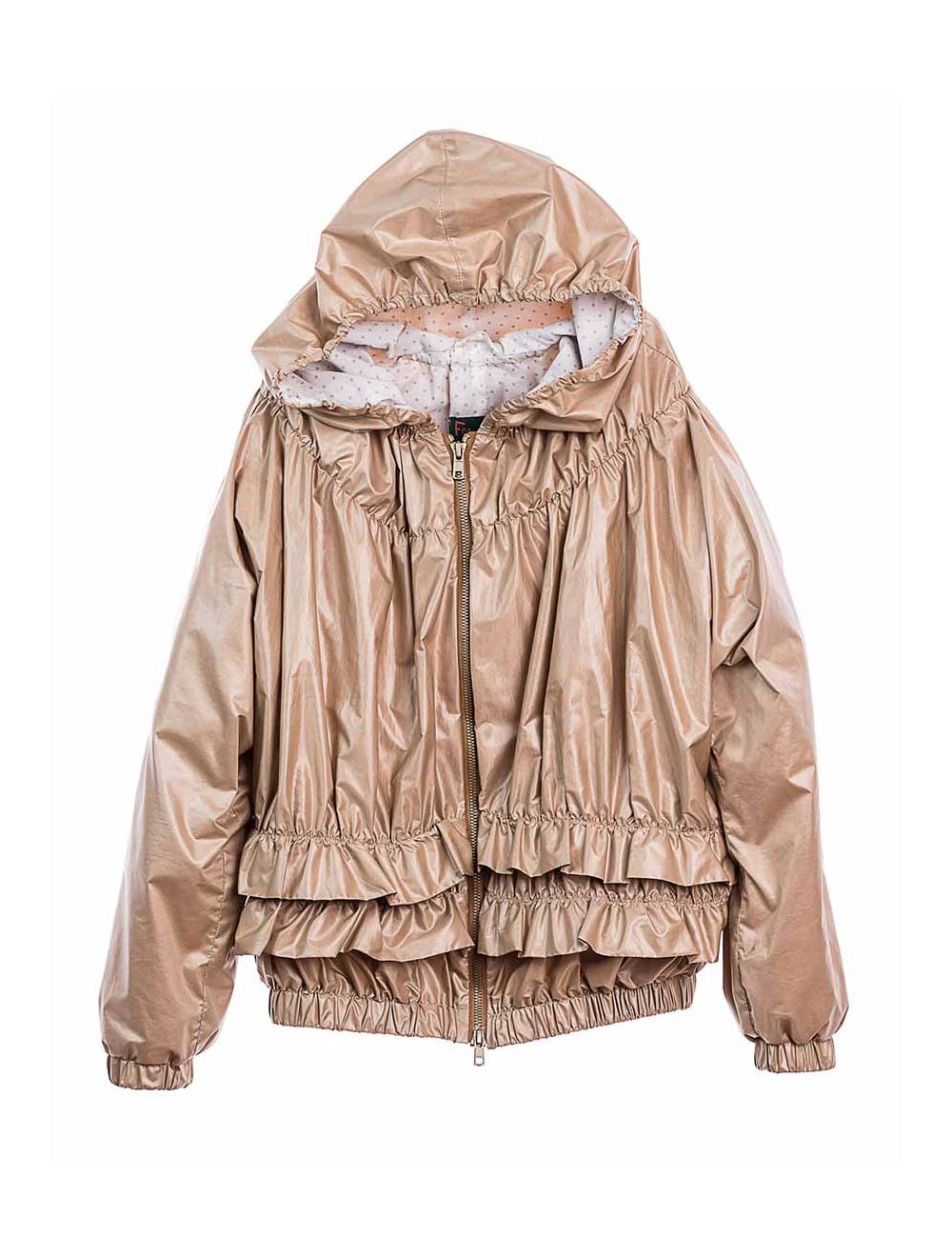 Girls Hooded Rain Jacket