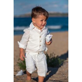 Baby boy linen outfit outlet