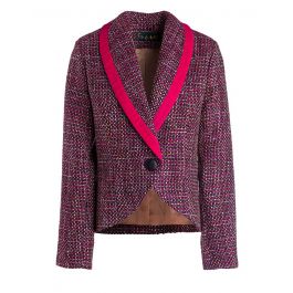 One Button Boucle Blazer | For Cuties